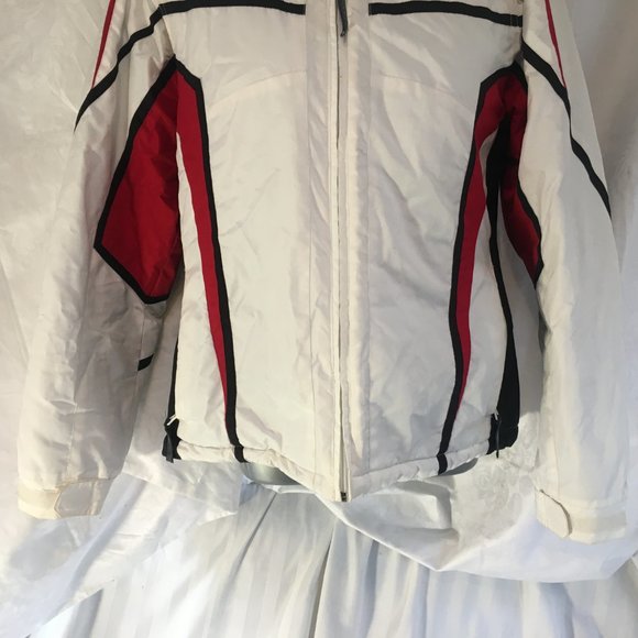 *HOST PICK* Alpinetek Jacket White Sz M 10/12 Autentic Terrain Gear Winter Coat - Picture 3 of 15